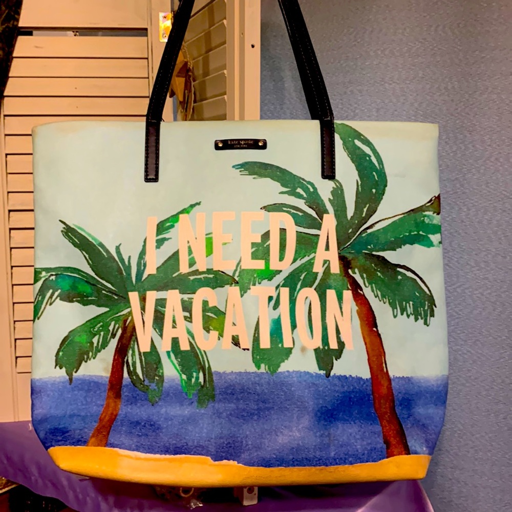 Kate Spade ‘I Need A Vacation’ Tote